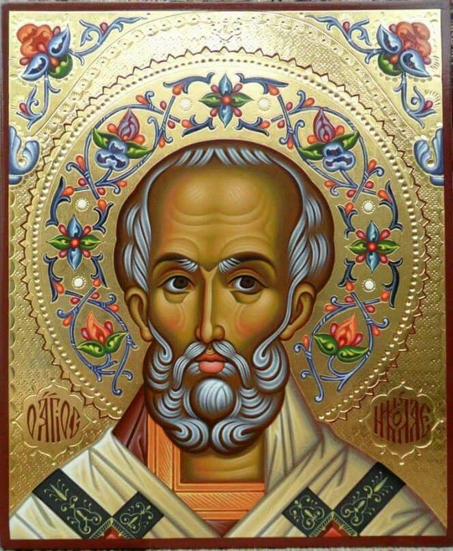 O ΄Αγιος Νικόλαος προσωπογραφία